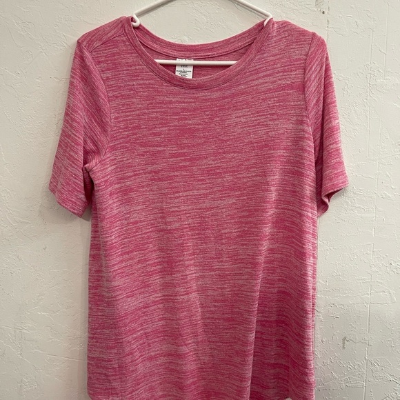 Member's Mark Tops - Women's Pink Heathered Top